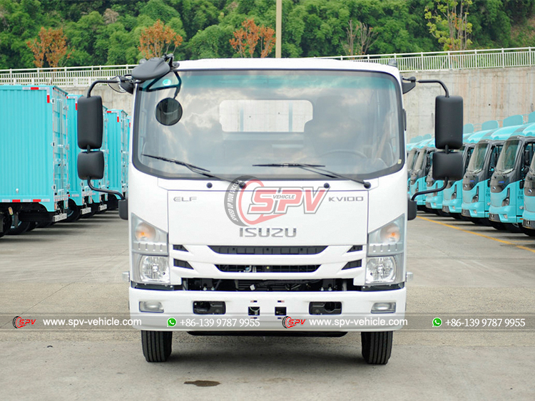 ISUZU 4X2 Double Row Commercial Truck - Front Side